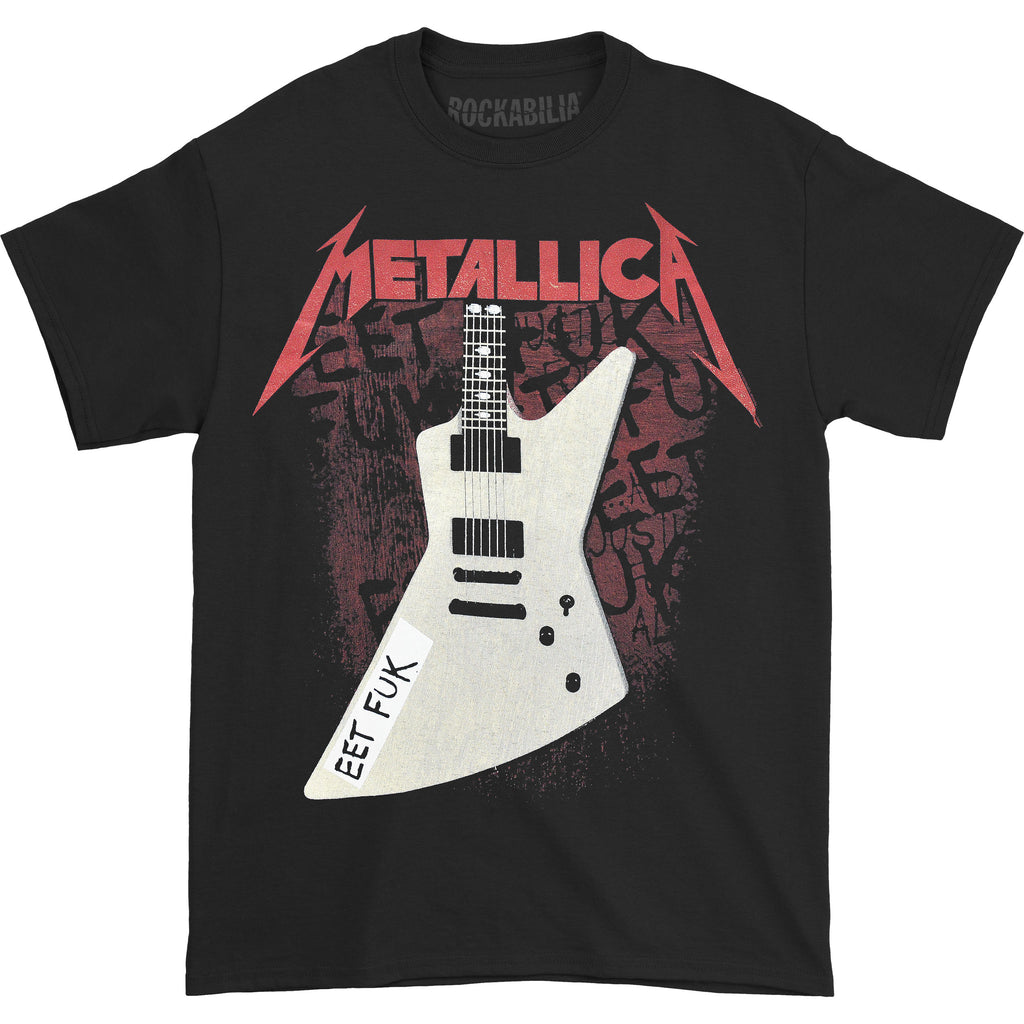 Metallica Eet Fuk (Back Print) Slim Fit T-shirt 430998 | Rockabilia ...