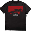 The Batman Red Car Slim Fit T-shirt