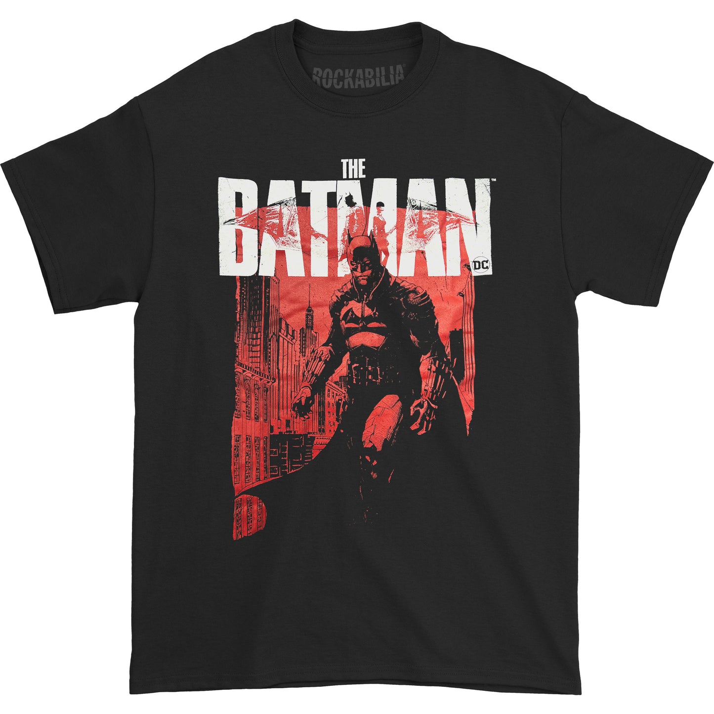 The Batman Red Figure Slim Fit T-shirt