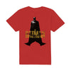 The Batman Yellow Text Slim Fit T-shirt