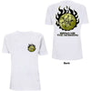 Globe (Back Print) Slim Fit T-shirt