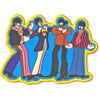 Yellow Submarine Sub Band (Loose) Woven Patch