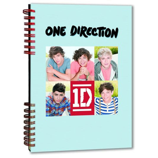 One Direction 5 Head Shots Notebook School Supplies