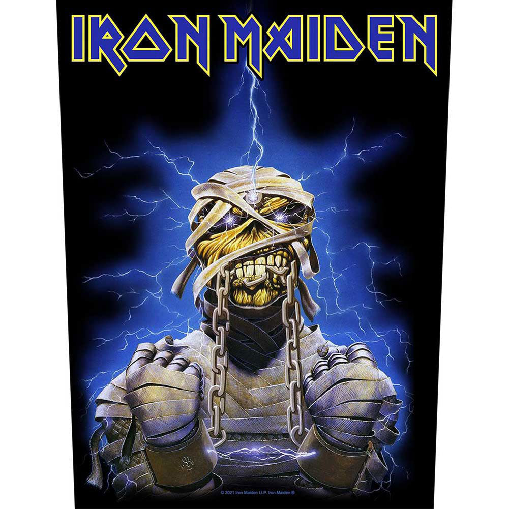 Powerslave Eddie Back Patch