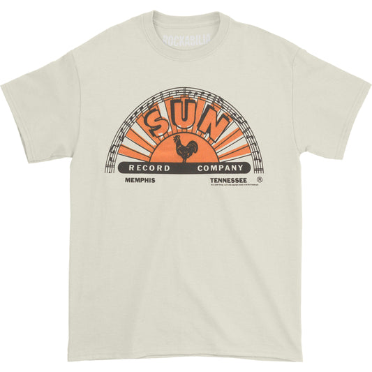 Sun Records Vintage White Slim Fit T-shirt
