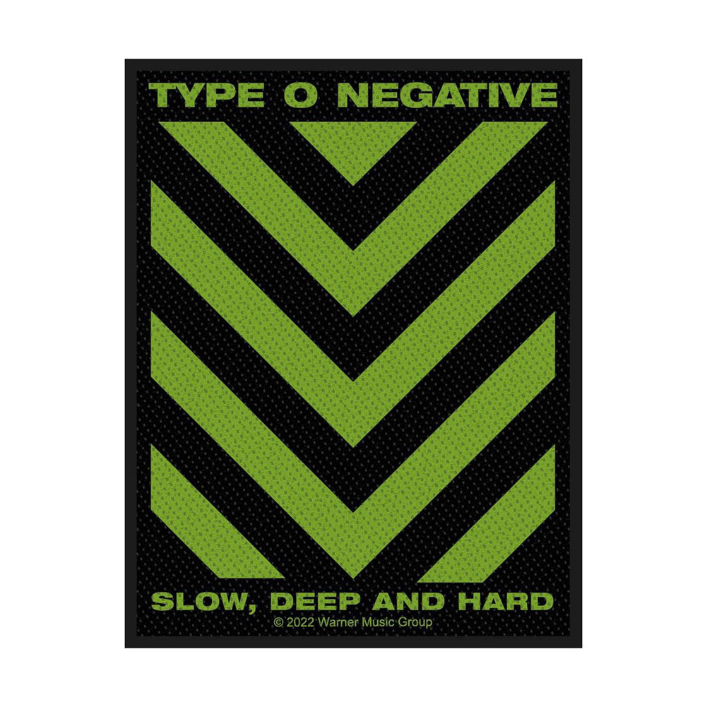 Type O Negative Slow, Deep & Hard Woven Patch
