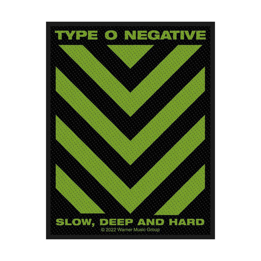 Type O Negative Slow, Deep & Hard Woven Patch