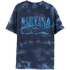 Nevermind Wavy Logo (Dip-Dye) Tie Dye T-shirt