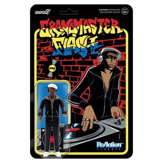 Super7 Grandmaster Flash 3.75" ReAction Figure Action Figure