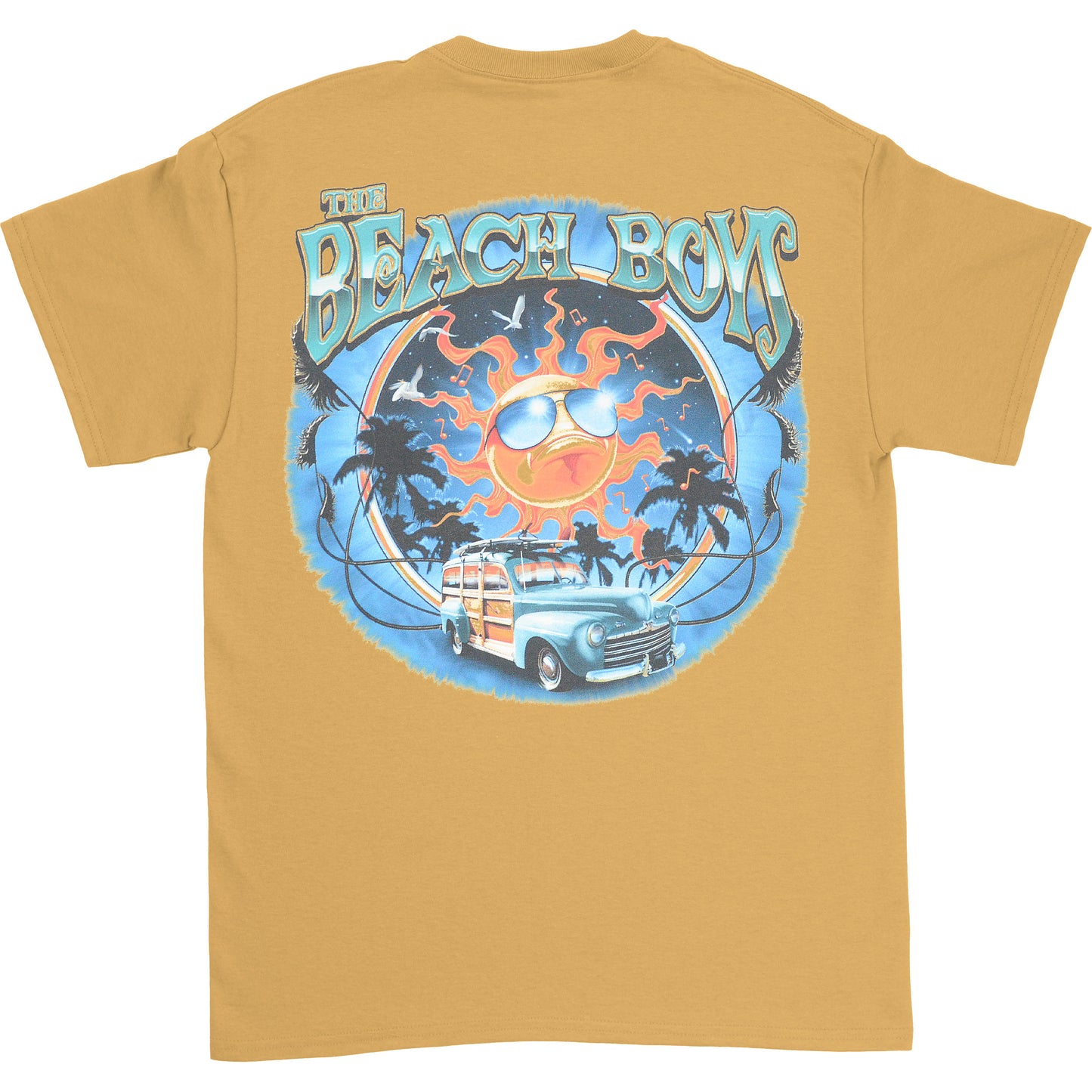 Mustard Sun Pocket Logo Tee T-shirt