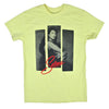 3 Strips Photo on Yellow Tee T-shirt