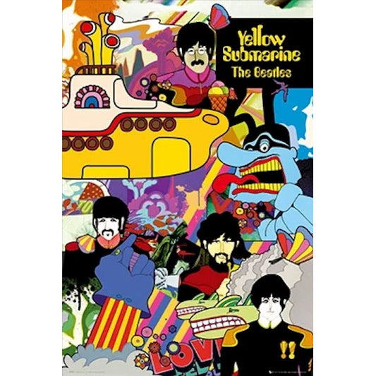 Beatles Yellow Submarine Domestic Poster