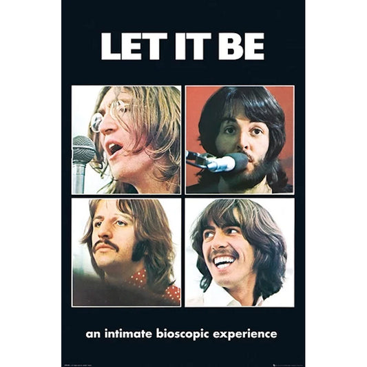 Beatles Let it Be Domestic Poster