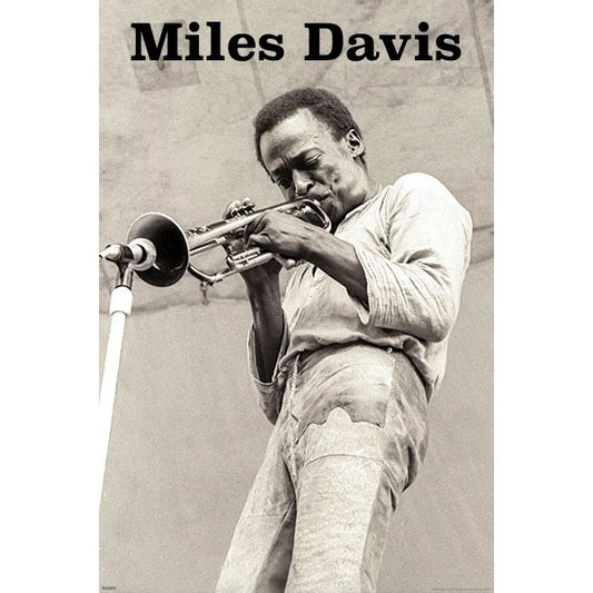 Miles Davis Trumpet Domestic Poster