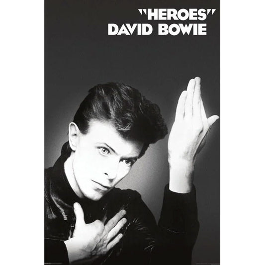 David Bowie Heroes Domestic Poster