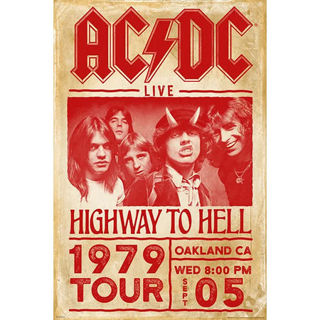 Highway to Hell Tour Domestic Poster