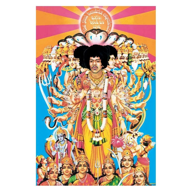 Jimi Hendrix Axis: Bold as L Domestic Poster