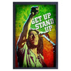 Get Up, Stand Up - Fist Framed Wall Art