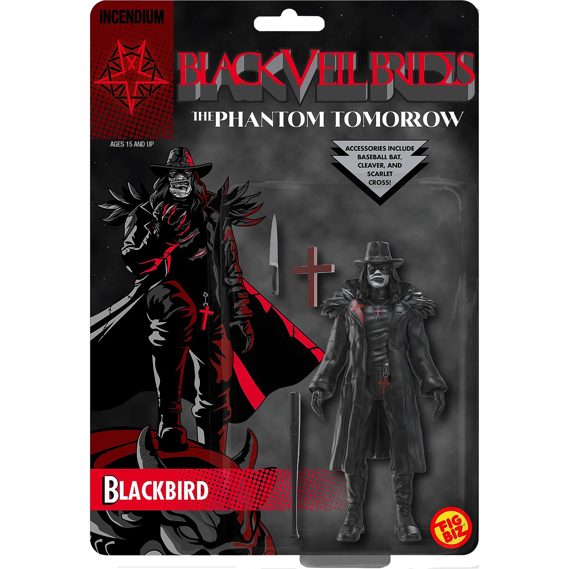 The Phantom Tomorrow Blackbird 5" Action Figure Action Figure