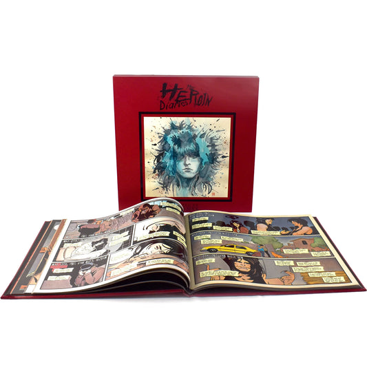 Nikki Sixx Heroin Diaries Red - Leather Slip Case Edition Music Book