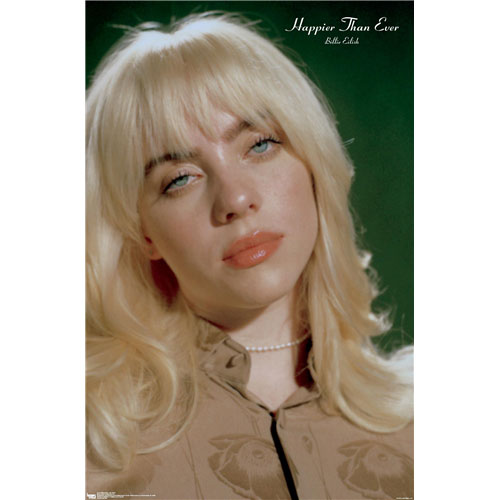 Billie Eilish Headshot Domestic Poster
