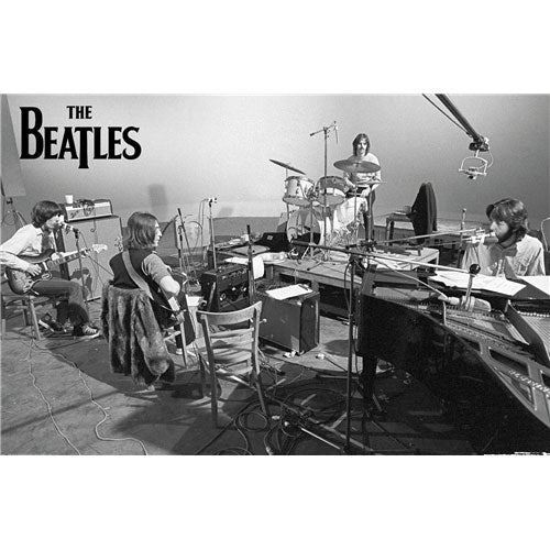 Beatles Let It Be Studio Domestic Poster