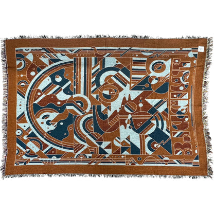 Art & Logo Throw Blanket