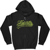 Softball Logo Zippered Hooded Sweatshirt