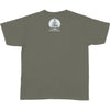 Bubble Youth Military Green Slim Fit T-shirt