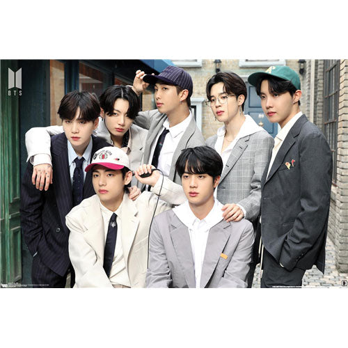 BTS BE - Suits Domestic Poster