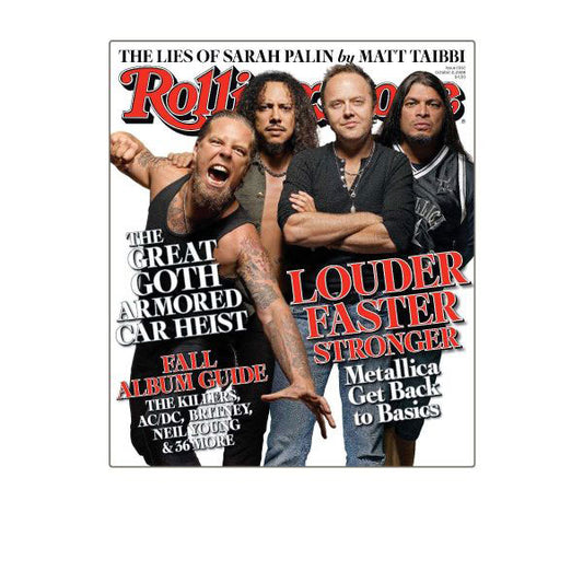 Metallica Rolling Stone Magazine Domestic Poster