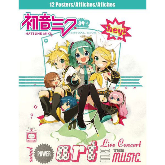 Hatsune Miku Poster Book Music Book