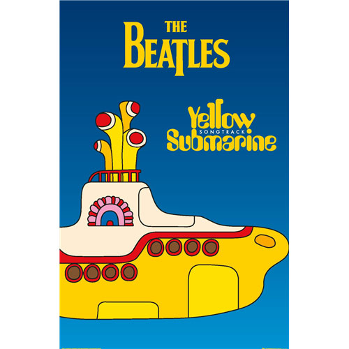 Beatles Yellow Submarine Domestic Poster