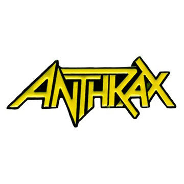 Anthrax Logo Pewter Pin Badge