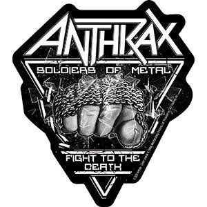 Anthrax Fist Full of Metal Sticker