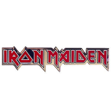 Iron Maiden Logo Metal Sticker 432619 | Rockabilia Merch Store