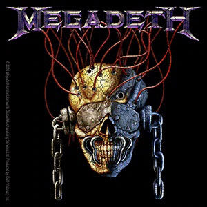 Megadeth Skull Wires Sticker