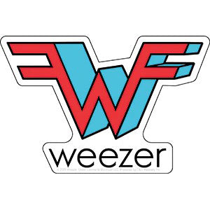 W Logo Sticker
