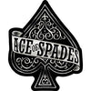 B&W Ace of Spades Sticker