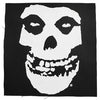 Skull Logo Canvas Cloth Back Patch