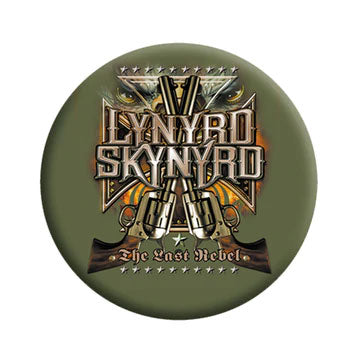 Lynyrd Skynyrd Rebel Button