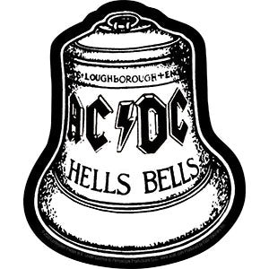 AC/DC Hells Bells Sticker 433072 | Rockabilia Merch Store