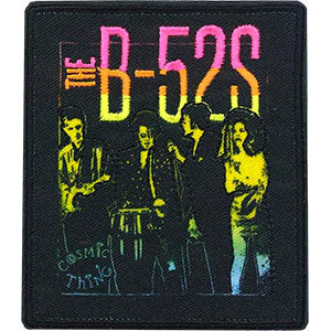 The B-52's Vintage Group Embroidered Patch