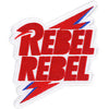 Rebel Rebel Bolt Embroidered Patch