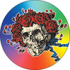 Skull & Roses Button