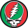 Steal Your Face Red & Green Button