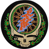 Steal Your Face w/ Vines Round Back Patch