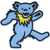 Blue Dancing Bear Patchpins Embroidered Patch