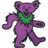 Purple Bear Embroidered Patch