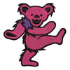 Pink Bear Embroidered Patch